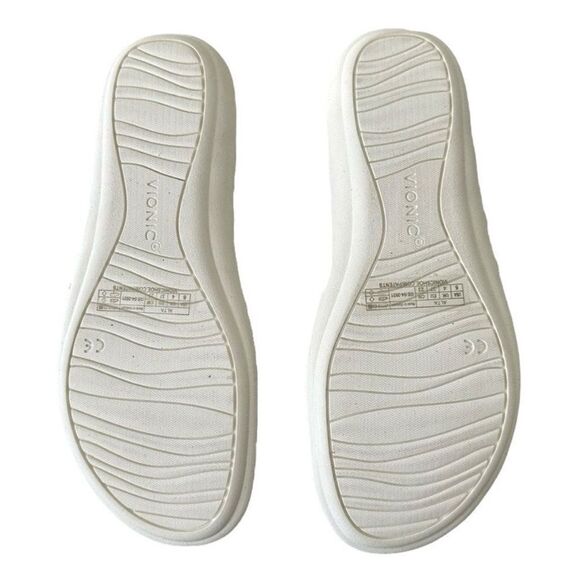 Vionic Alta Cream Sandals Elegant Minimalist Design Sandal Women’s Size 6M - Picture 4 of 10
